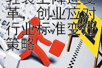 轻装上阵迎变革，创业应对行业标准变迁策略