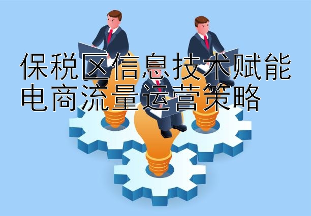 保税区信息技术赋能电商流量运营策略